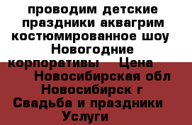 проводим детские праздники аквагрим костюмированное шоу  Новогодние корпоративы  › Цена ­ 3 500 - Новосибирская обл., Новосибирск г. Свадьба и праздники » Услуги   